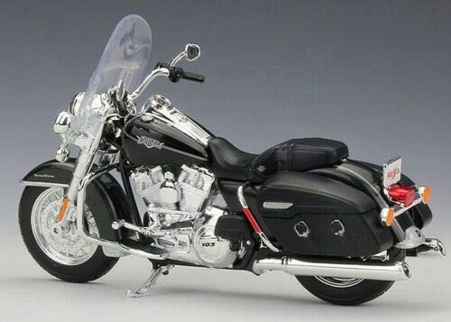 2013 Harley Davidson FLHRC Road King Classic [Maisto 32322], Negro, 1:12 Die Cast