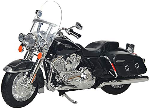 2013 Harley Davidson FLHRC Road King Classic [Maisto 32322], Negro, 1:12 Die Cast