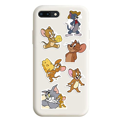 50 unids Tom Jerry pegatinas lindas Kawaii dibujos animados Anime Sticker Skateboard Guitarras Clásico Impermeable Graffiti Calcomanías Juguete para niños Regalos