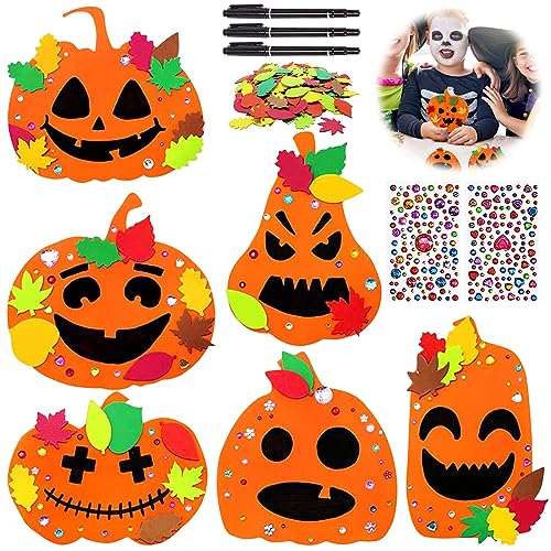 67 piezas de manualidades de otoño para niños, cumpleaños infantiles, juego de manualidades para otoño, Halloween/Acción de Gracias/Navidad, juegos creativos de manualidades para niños, juego de