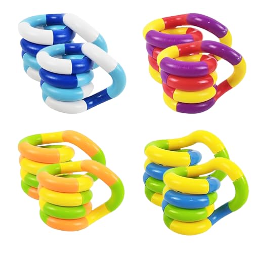 8 piezas Fidget Toy, Fidget Toys, juguete portátil Fidget Toys Set de juguetes sensoriales para mejorar la coordinación mano-ojo, juguete de afinación para aliviar el estrés