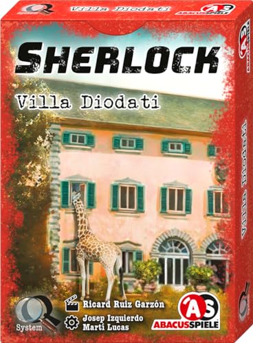 ABACUSSPIELE- Sherlock – Villa Diodati Juegos de Cartas (ABA48232)