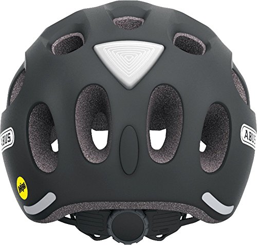 ABUS Youn-I MIPS - Casco infantil de bicicleta moderno - Para niño y niña - Negro, Talla M