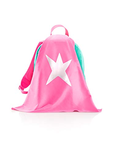 Agatha Ruiz de la Prada 18907 - Mochila Pequeña Poliéster con Capa, Estrellas