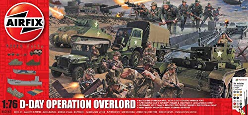 Airfix Kit DE Montaje Compatible con D-Day Operation Overlord Set Kit 1:76 A50162A