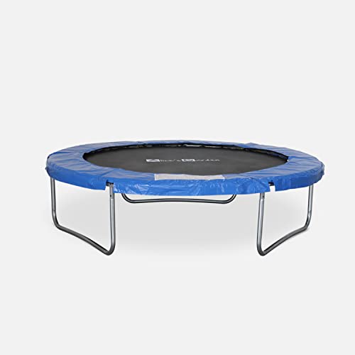 Alice's Garden - Cama elástica 180 cm, Trampolín para niños, Azul, Altura de la Red de Seguridad 150 cm - Cassiope