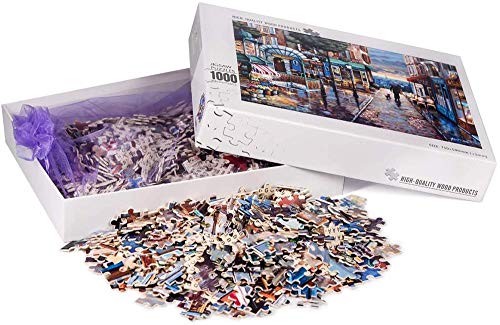 ALKOY Puzzle de 1000 Piezas Saw Tokyo Tower, 75X50Cm, para Amigos