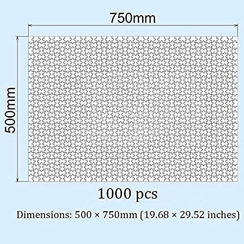 AMTTGOYY Rompecabezas para Adultos, 1000 Piezas, Rompecabezas de Kerala, Ocio Familiar, Juego de relajación, desafío Intelectual, Regalo de cumpleaños-2
