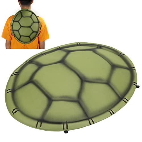 ANGGREK Disfraz de tortuga para niños, disfraz de tortugas ninja, disfraz para niños, disfraz de carey de Mario, disfraz de cosplay, accesorio para Halloween, 46 cm x 33 cm