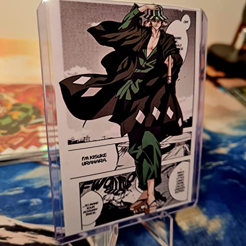 ANIME MANGA CARTOON CARD - Papel de colección hecho a mano - Monster Kisuke Urahara Espadachín Ninja - Ideas de regalo para niños