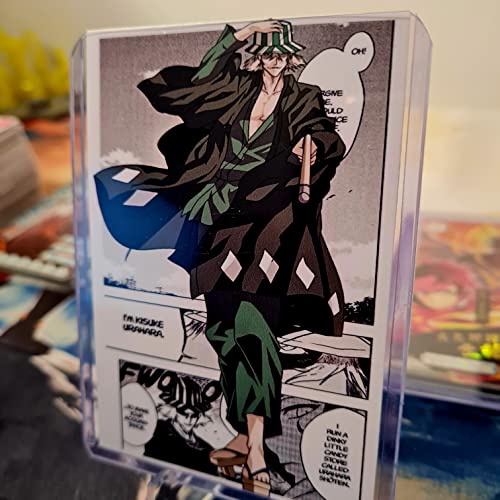 ANIME MANGA CARTOON CARD - Papel de colección hecho a mano - Monster Kisuke Urahara Espadachín Ninja - Ideas de regalo para niños