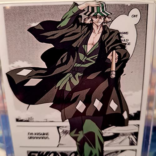 ANIME MANGA CARTOON CARD - Papel de colección hecho a mano - Monster Kisuke Urahara Espadachín Ninja - Ideas de regalo para niños