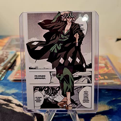 ANIME MANGA CARTOON CARD - Papel de colección hecho a mano - Monster Kisuke Urahara Espadachín Ninja - Ideas de regalo para niños