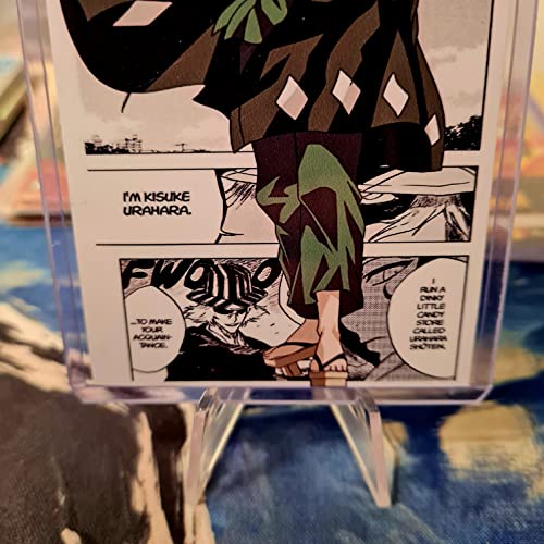 ANIME MANGA CARTOON CARD - Papel de colección hecho a mano - Monster Kisuke Urahara Espadachín Ninja - Ideas de regalo para niños