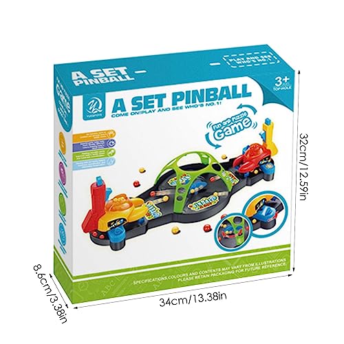 ANZAGA Juego catapulta Mesa - Mini máquina Pinball Mesa Juego Interactivo,Juguete Divertido la Novedad los Deportes, máquina Juego portátil la catapulta