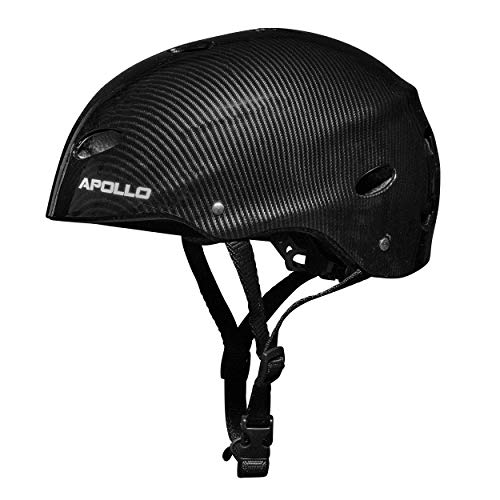 Apollo Casco de Bicicleta, Casco de Patinete, Casco Skate para Niños y Adultos – Casco Niño y Adulto con Rueda de Ajuste – También como Casco BMX, Monopatín, Scooter – Diferentes Tamaños y Colores