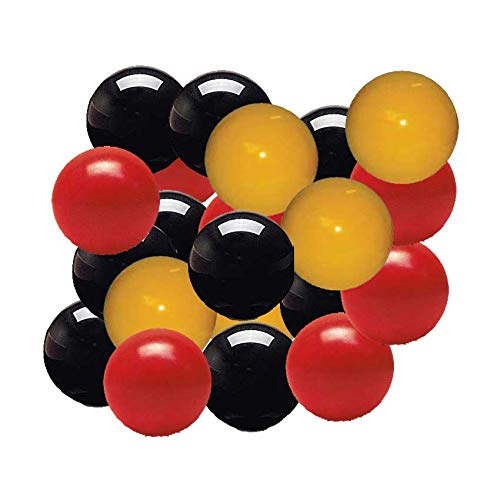 Arcam Bola futbolin baquelita 36gr Surtido Colores 20 Unidades