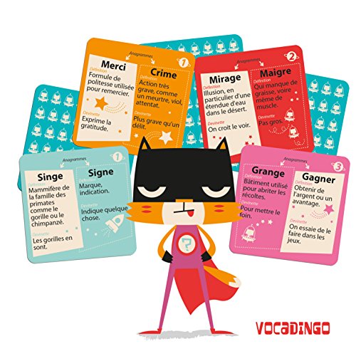 Aritma - VocaDingo CP a CM1 - Juegos de Cartas educativas - Vocabulario