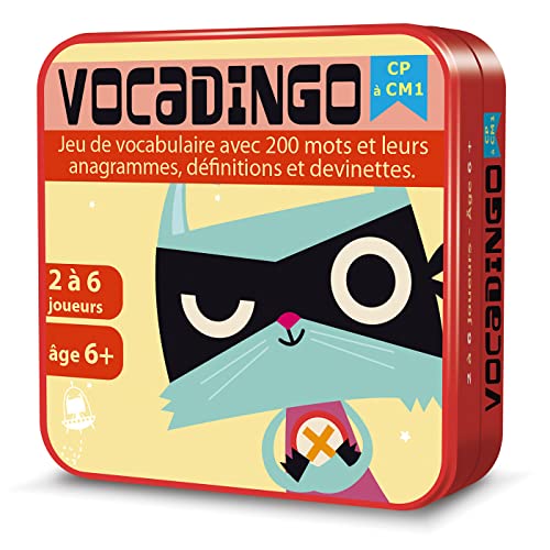 Aritma - VocaDingo CP a CM1 - Juegos de Cartas educativas - Vocabulario