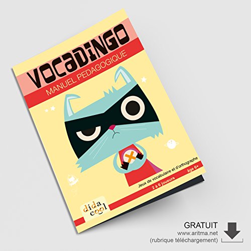 Aritma - VocaDingo CP a CM1 - Juegos de Cartas educativas - Vocabulario