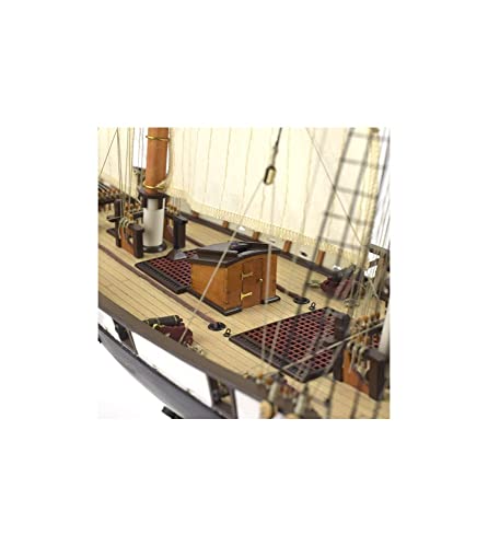 Artesanía Latina - Maqueta de Barco en Madera - Goleta Americana Harvey - Modelo 22416, Escala 1:60 - Maquetas para Montar - Nivel Medio