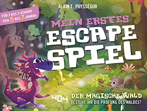 Asmodee-Mi Primer Juego, Color, Multicolor, 1. Mein erstes Escape-Spiel (404 Editions OBOD0003)