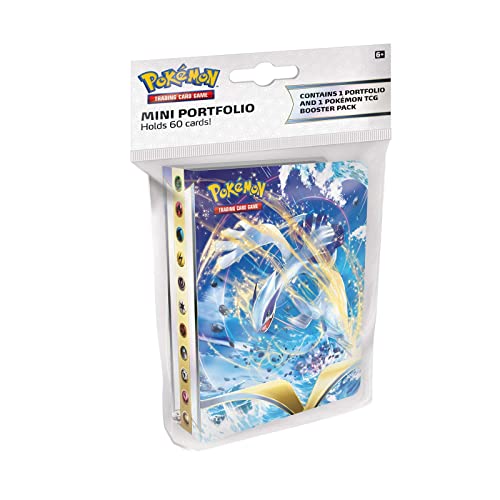 Asmodee Pokemon – Silver Tempest Mini portafolios con Booster (POK85104)