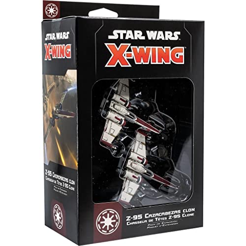 Asmodee SW X-Wing: Z-95 Cazacabezas Clon Expansión en Español para Juego de Tablero