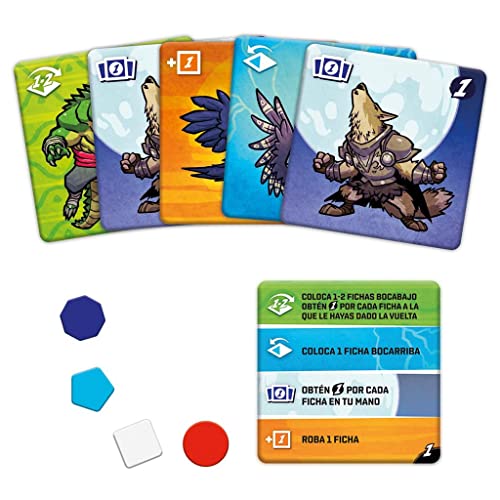 Asmodee - The Creativity Hub Kombo Klash! - Juego de Cartas en Español