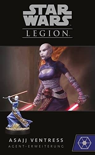 Atomic Mass Games Asmodee Star Wars: Legion – Asajj Ventress | Extensión de Agente | Mesa | 2 Jugadores | A Partir de 14 años | 120-180 Minutos | Español