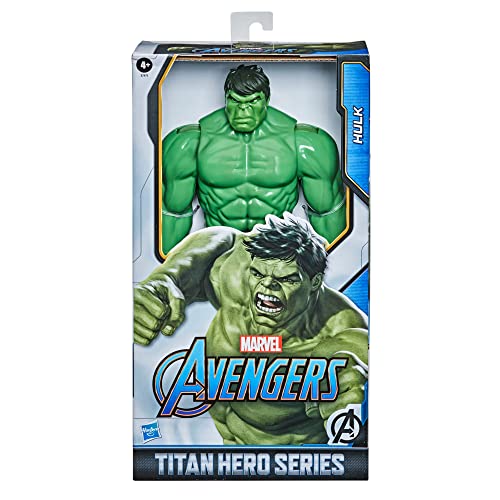 Avengers Figura de acción de Lujo de Thanos de Marvel Titan Hero Series Blast Gear + Figura de acción de Lujo de Hulk de Marvel Titan Hero Series Blast Gear,