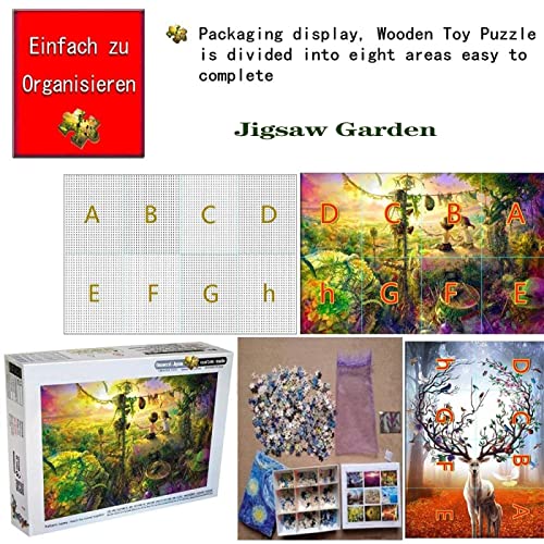 AYKUT Rompecabezas de Madera 2000 Piezas Vast Planet Jigsaw Puzzle Game