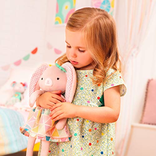 B. Softies – Muñeco de Peluche – Muñeco de Conejito – Animal de Peluche para bebés, niños pequeños, niños – Juguete Lavable – 18 Meses + – Tippy Toes - Becky Bunny