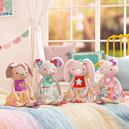 B. Softies – Muñeco de Peluche – Muñeco de Conejito – Animal de Peluche para bebés, niños pequeños, niños – Juguete Lavable – 18 Meses + – Tippy Toes - Becky Bunny