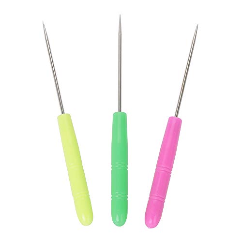 BAAQII DIY Doll Hair Rooting Reroot Rehair Tool Handle Kit con 5 Agujas adicionales