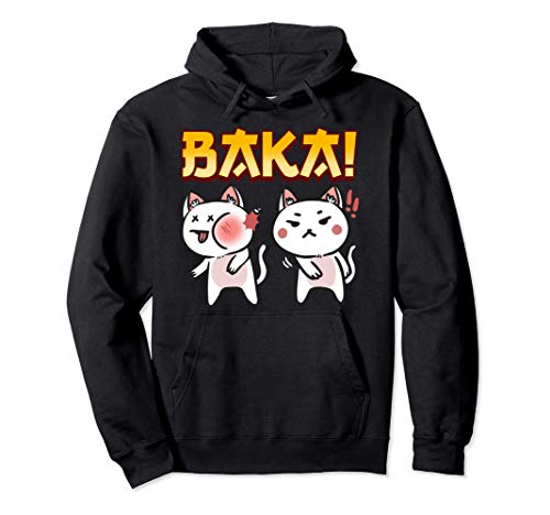 Baka Slap Chibi Rabbit Slang Cute Anime Meme Kawaii Japanese Sudadera con Capucha