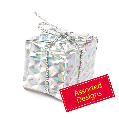 Baker Ross Regalos navideños Decorativos en Miniatura (Pack de 24) para Manualidades navideñas Infantiles