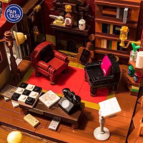 Baker Street Apartment 221B bloques de construcción, kit de modelo de rompecabezas de apartamento con cocina y pasillo, juguete coleccionable y valioso regalo para niñas