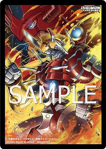 BANDAI Digimon Card Game Official Sleeves 2022 Ver.2.0 ShineGreymon 60ct