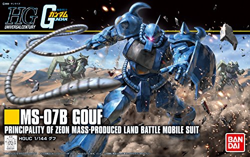 Bandai Hobby HGUC Gouf Revive Kit de construcción Mobile Suit Gundam (Escala 1/144)