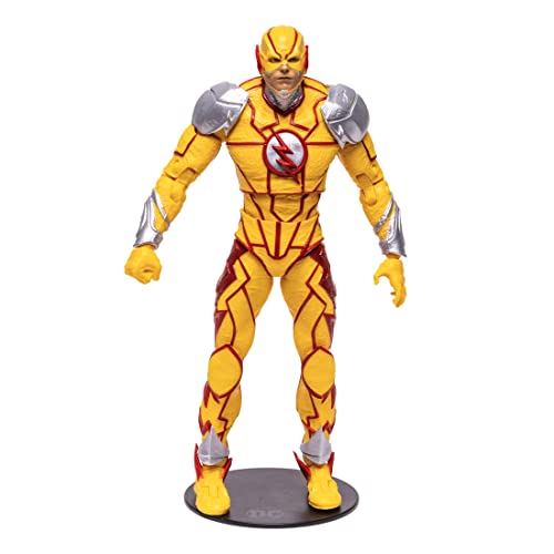 Bandai - McFarlane - Figura de Acción DC Gaming - Reverse Flash Multicolor TM15382, TM15382P