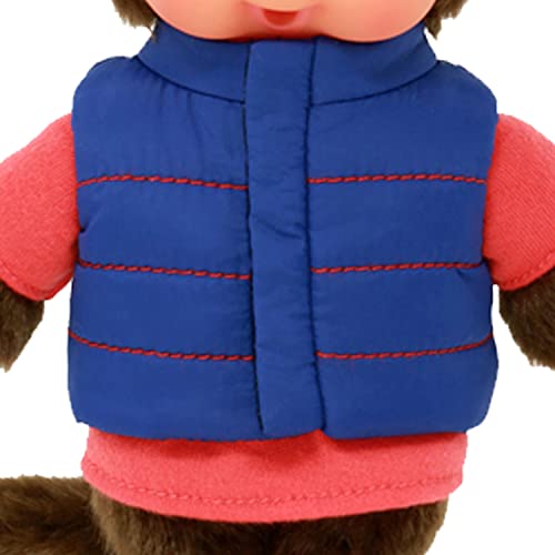 Bandai – Monchhichi – Peluche Monchhichi – Peluche icónico de los años 80 – Peluche Suave 20 cm para niños y Adultos – SE233878