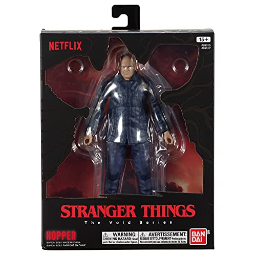 Bandai Stranger Things 6” Hawkins Figure Collection - Hopper (Season 4)