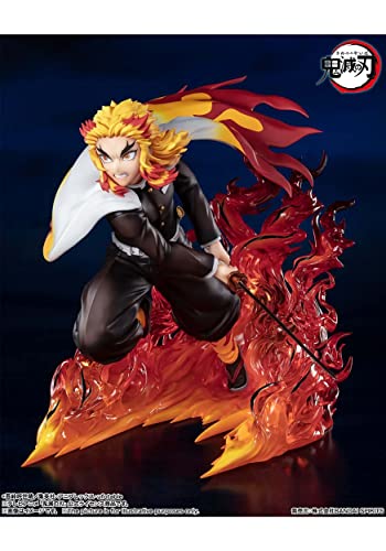 Bandai Tamashii Nations Kyojuro rengoku Flame hashira Figura 15 cm Demon Slayer figuarts Zero