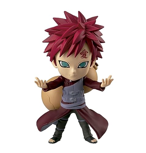 Bandai VE63391 Shippuden Chibi Masters 8 cm Anime Gaara of The Sand Kawaii Naruto Figura