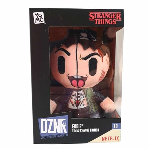 Bandai - YuMe Toys DZNR Collection Peluche en Caja Stranger Things - Eddie Multicolor MM15015