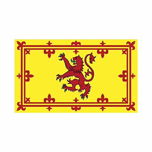 Bandera Rampant Lion Escocia 5 Pies x 3 Pies