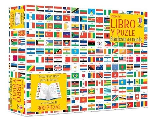 BANDERAS DEL MUNDO LIBRO Y PUZZLE (Libro y puzle)