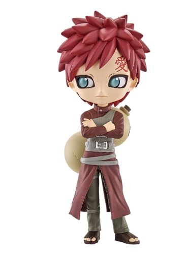 Banpresto Figura Q Posket Gaara Naruto Shippuden (Ver.A), 14 cm Multicolor BP88135