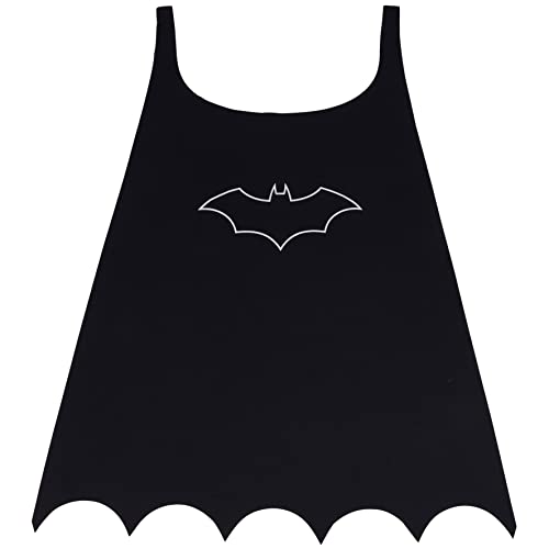 BATMAN DC Comics, Conjunto de Capa y máscara de, Accesorios de Disfraces de superhéroes, Juegos de rol para niños